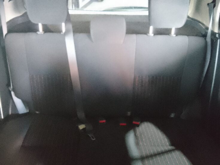 2022 TOYOTA AGYA 1.0 A/T – Rear Seats