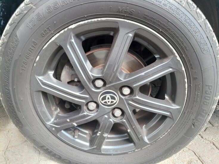 2022 Toyota Agya 1.0 A/T – Wheel Example