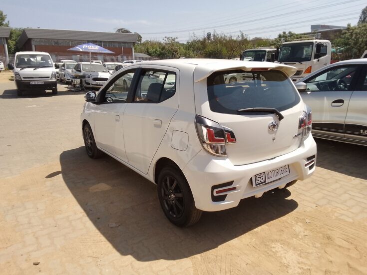 2022 TOYOTA AGYA 1.0 AT – Back Feature Photo