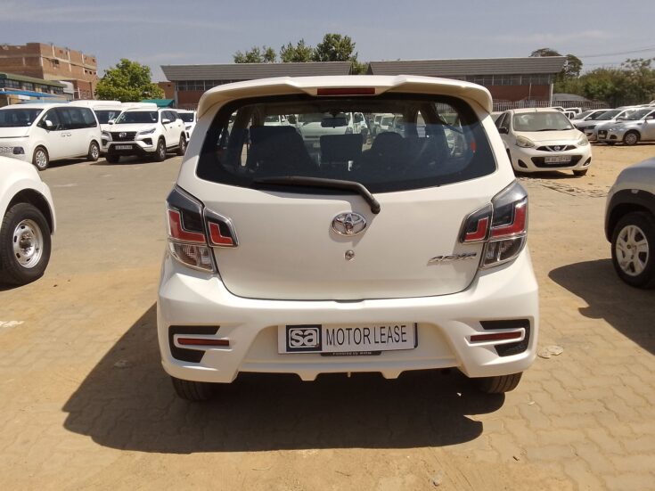 2022 TOYOTA AGYA 1.0 AT – Back Photo