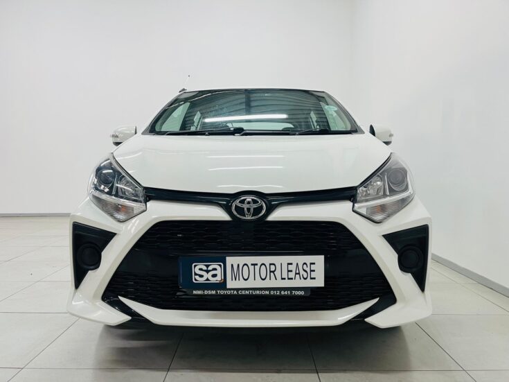 2022 TOYOTA AGYA 1.0 AUTO – Front Photo