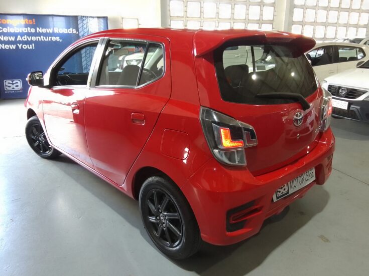 2022 TOYOTA AGYA 1.0 MANUAL – Back Feature Photo