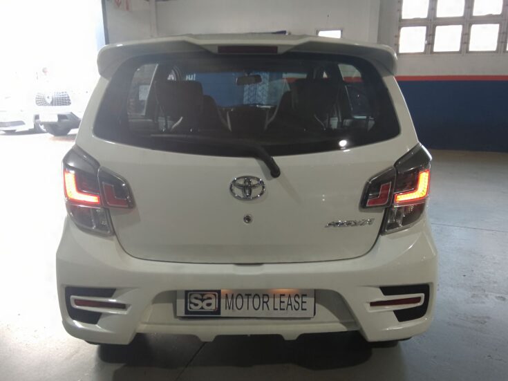 2022 TOYOTA AGYA 1.0 MANUAL – Back Photo