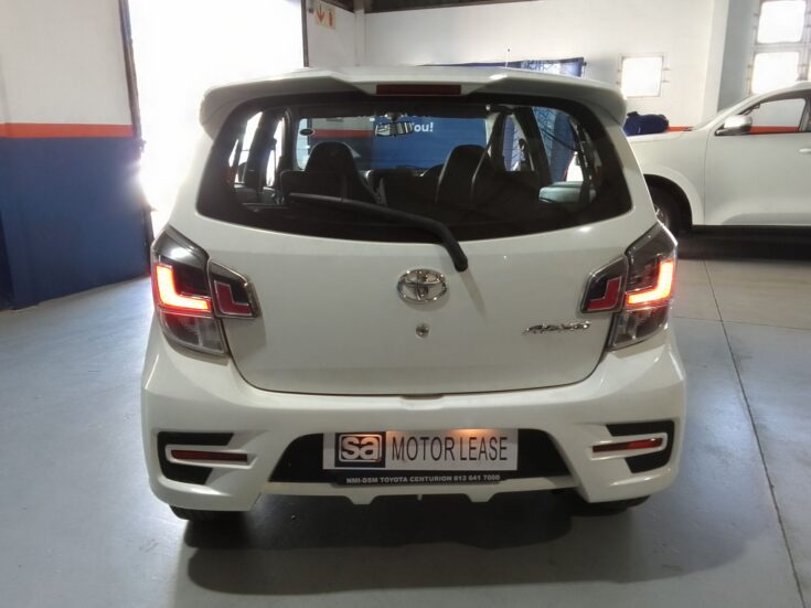 2022 TOYOTA AGYA 1.0 MANUAL – Back Photo
