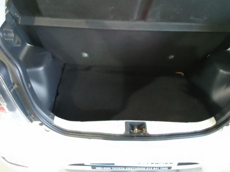 2022 TOYOTA AGYA 1.0 MANUAL – Boot / Loadbin