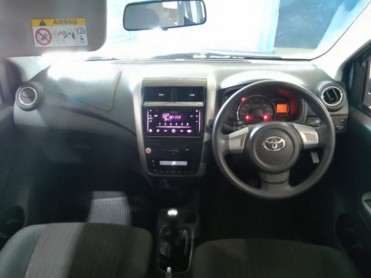 2022 TOYOTA AGYA 1.0 MANUAL – Dashboard
