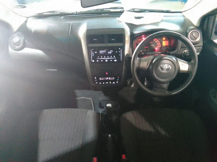 2022 TOYOTA AGYA 1.0 MANUAL – Dashboard