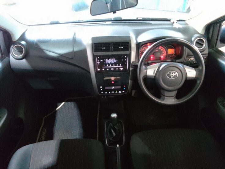 2022 TOYOTA AGYA 1.0 MANUAL – Dashboard