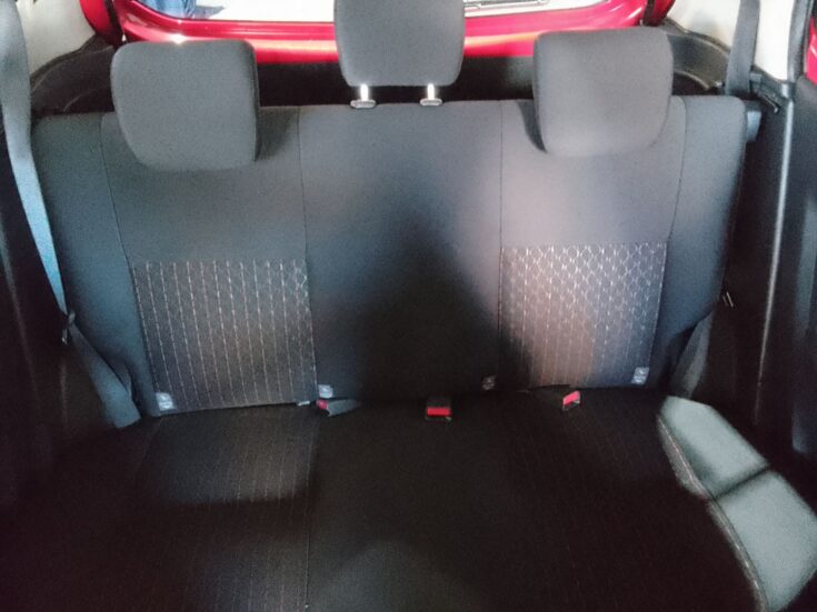 2022 TOYOTA AGYA 1.0 MANUAL – Rear Seats