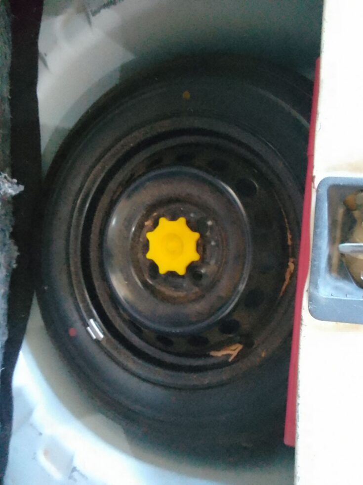 2022 TOYOTA AGYA 1.0 MANUAL – Spare Wheel