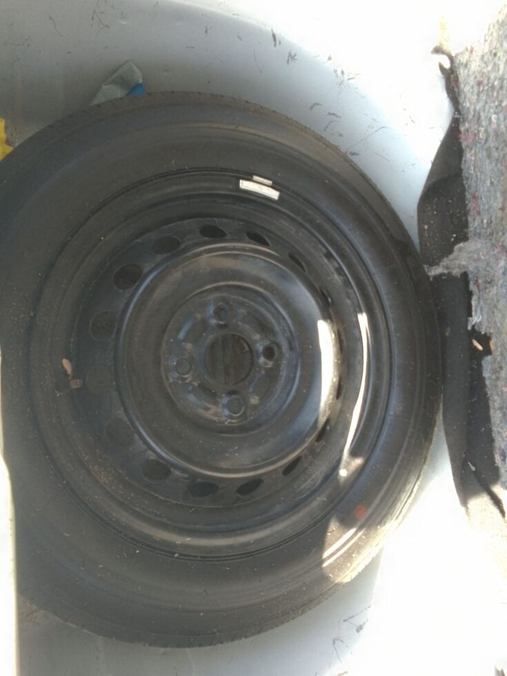 2022 TOYOTA AGYA 1.0 MANUAL – Spare Wheel