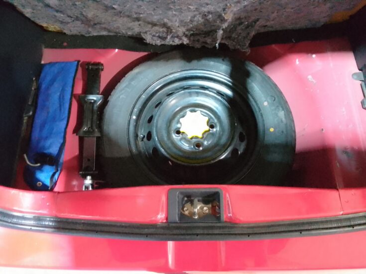 2022 TOYOTA AGYA 1.0 MANUAL – Spare Wheel