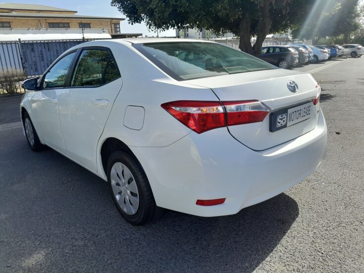 2022 TOYOTA COROLLA QUEST PLSU 1.8 CVT – Back Feature Photo