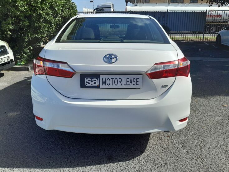 2022 TOYOTA COROLLA QUEST PLSU 1.8 CVT – Back Photo