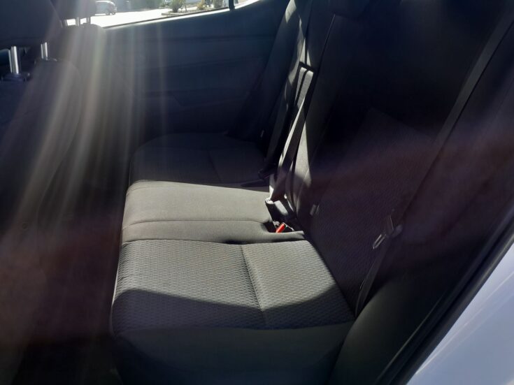 2022 TOYOTA COROLLA QUEST PLSU 1.8 CVT – Rear Seats