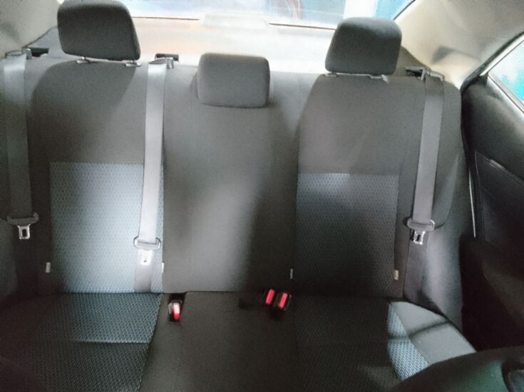 2022 TOYOTA COROLLA QUEST PLUS 1.8 CVT – Rear Seats