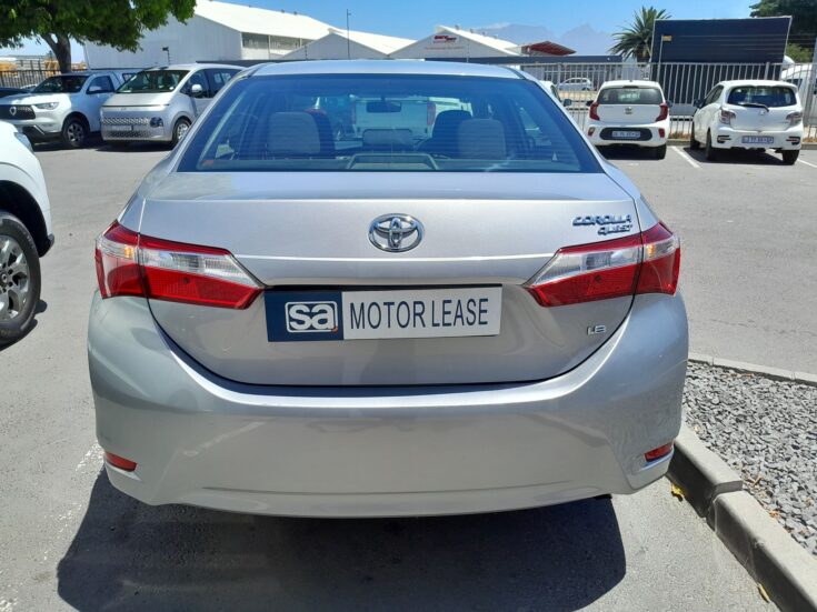 2022 Toyota Corolla Quest Plus 1.8 M/T – Back Photo