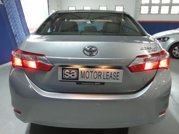 2022 TOYOTA CROLLA QUEST CVT PLUS – Back Photo