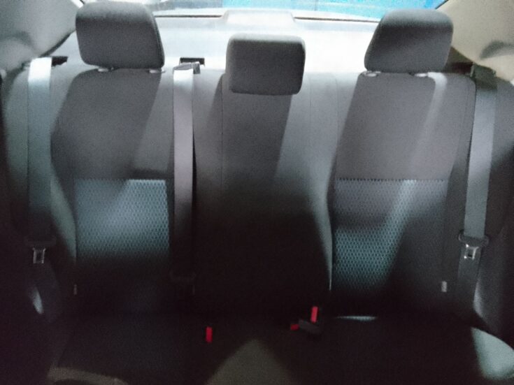 2022 TOYOTA CROLLA QUEST CVT PLUS – Rear Seats