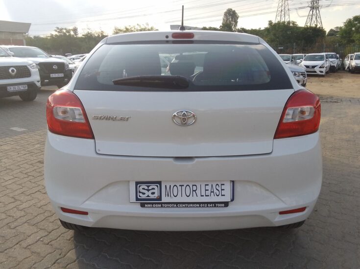 2022 TOYOTA STARLET 1.4 XI – Back Photo