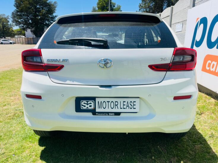 2022 TOYOTA STARLET 1.5L XS AT – Back Photo
