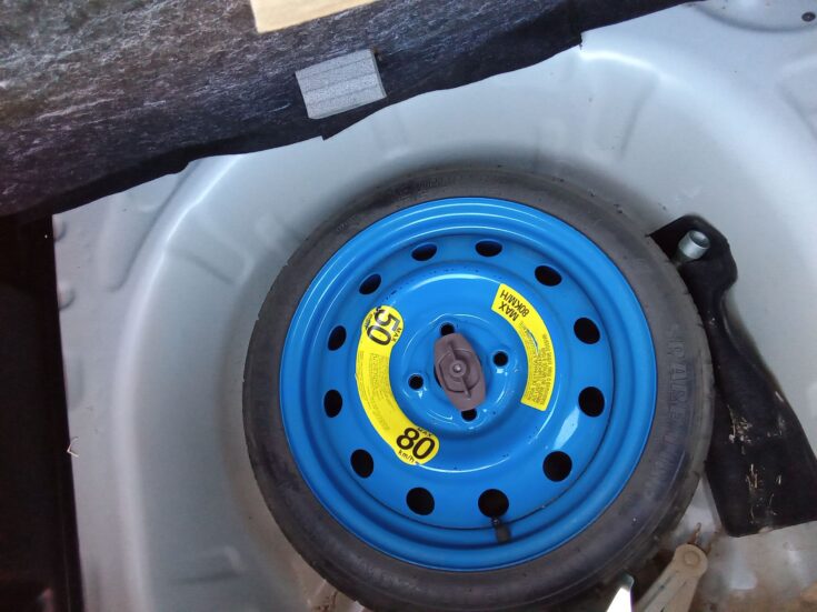 2022 TOYOTA STARLET 1.5L XS AT – Spare Wheel