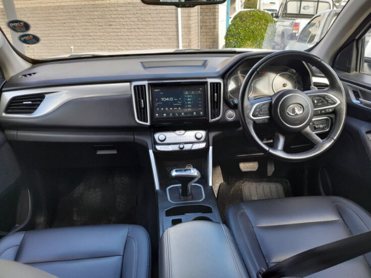 2023 GWM P-SERIES CV DCAB 2.0TD DLX 4X2 8AT – Dashboard