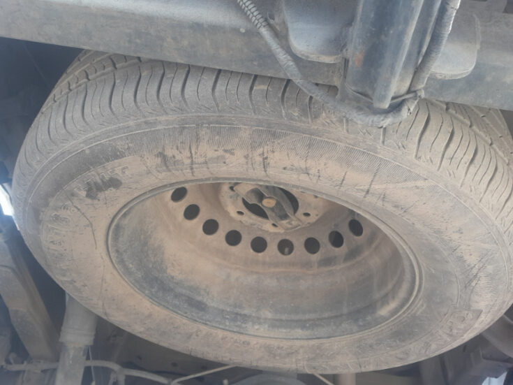 2023 GWM P-SERIES CV DCAB 2.0TD DLX 4X2 8AT – Spare Wheel