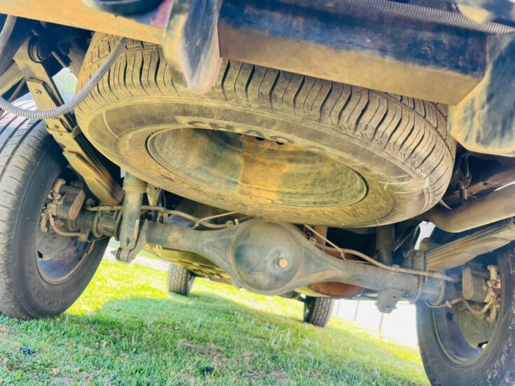 2023 GWM P-SERIES CV DCAB 2.0TD DLX 4X2 8AT – Spare Wheel