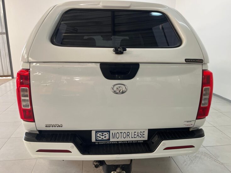 2023 GWM P-SERIES CV DCAB 2.0TD DLX 4X4 8AT – Back Photo