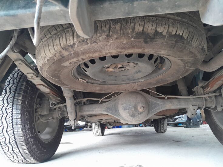 2023 GWM P-SERIES CV DCAB 2.0TD DLX 4X4 8AT – Spare Wheel