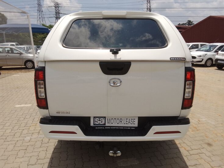 2023 GWM P-SERIES CV DCAB 2.0TD SX 4X2 6MT – Back Photo