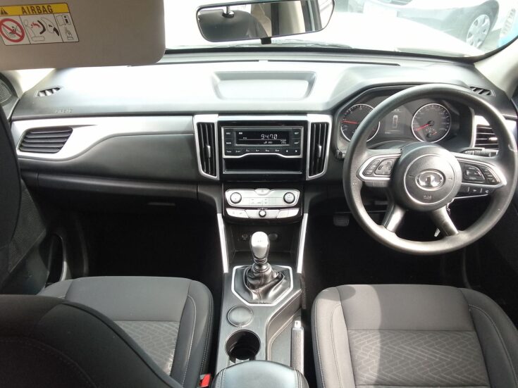 2023 GWM P-SERIES CV DCAB 2.0TD SX 4X2 6MT. – Dashboard