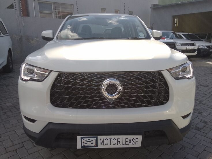 2023 GWM P-SERIES CV DCAB 2.0TD SX 4X2 6MT – Front Photo