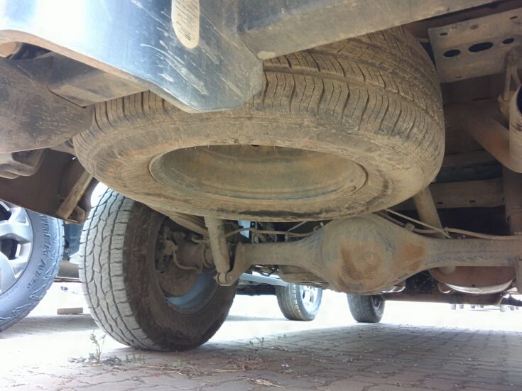 2023 GWM P-SERIES CV DCAB 2.0TD SX 4X4 6MT – Spare Wheel