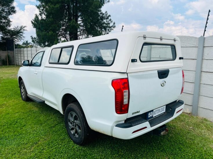 2023 GWM P-SERIES CV SCAB 2.0TD DLX 4X4 6MT – Back Feature Photo