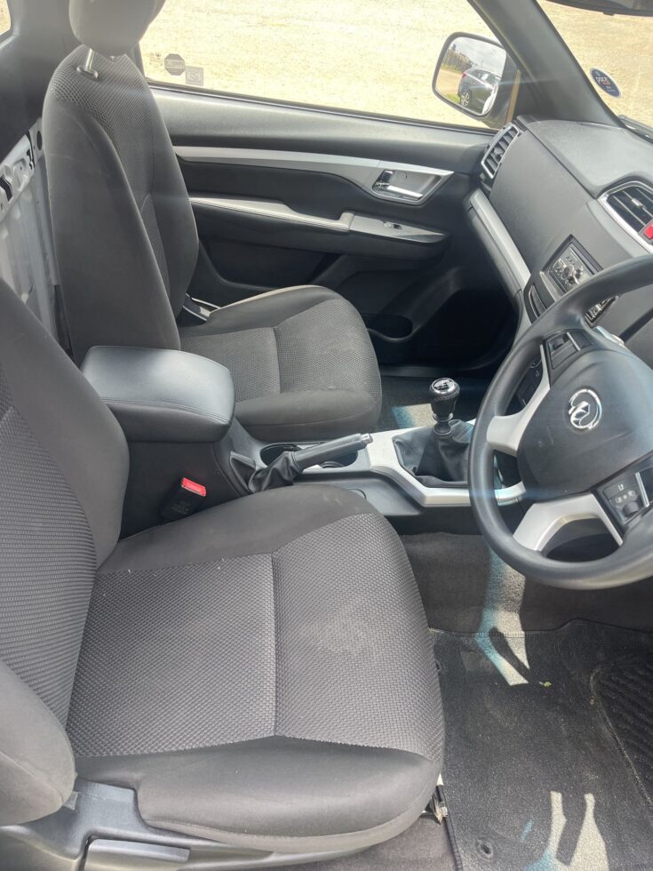 2023 GWM STEED 2.0 DIESEL SINGLE CAB S 4X2 – Rear Seats