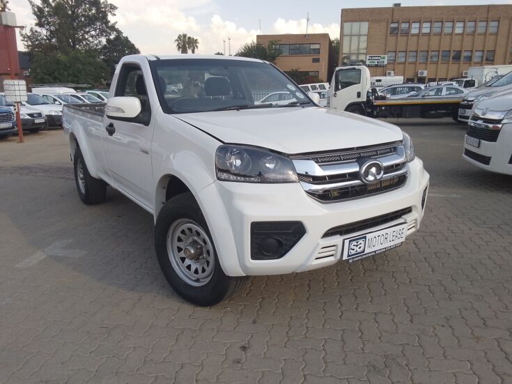 2023 GWM STEED 2.0 SINGLE CAB S 4X2 – Front Feature Photo