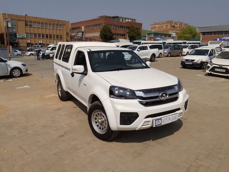 2023 GWM STEED 2.0 SINGLE CAB S 4X2 – Front Feature Photo