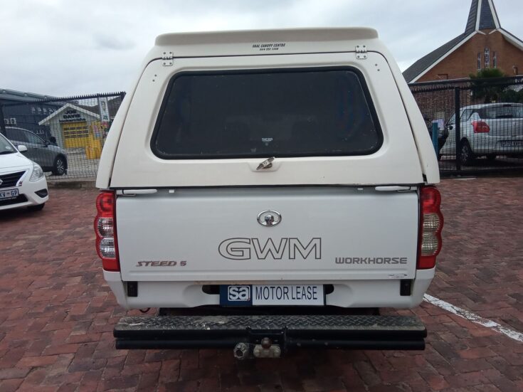 2023 GWM STEED 5 2.2 MPI WORKHORSE P/U S/C – Back Photo