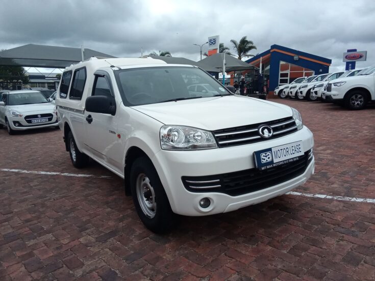 2023 GWM STEED 5 2.2 MPI WORKHORSE P/U S/C – Front Feature Photo