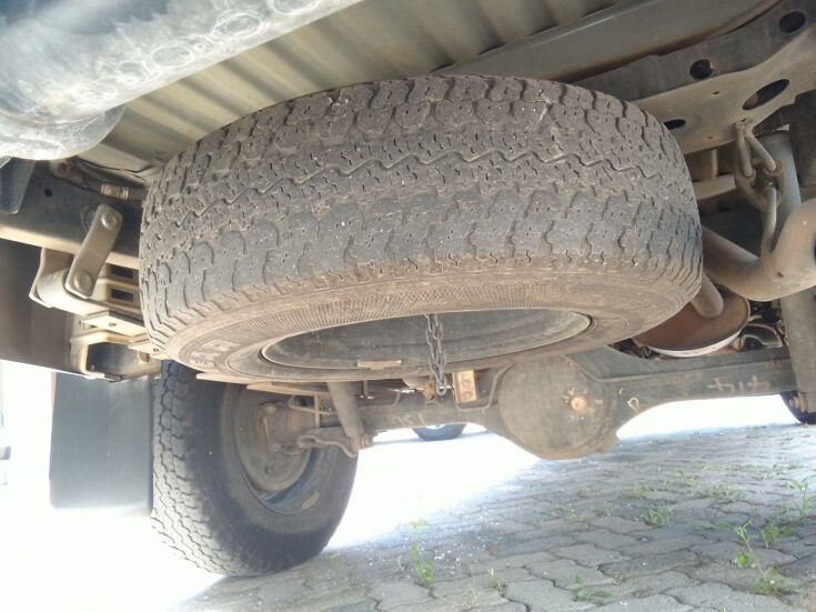 2023 ISUZU DMAX 250D FLEETSIDE S/C P/U – Spare Wheel