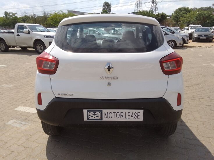 2023 RENAULT KWID DYNAMIQUE MANUAL – Back Photo