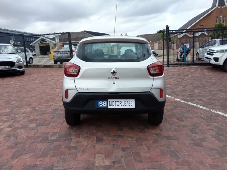 2023 RENAULT KWID DYNAMIQUE MANUAL – Back Photo