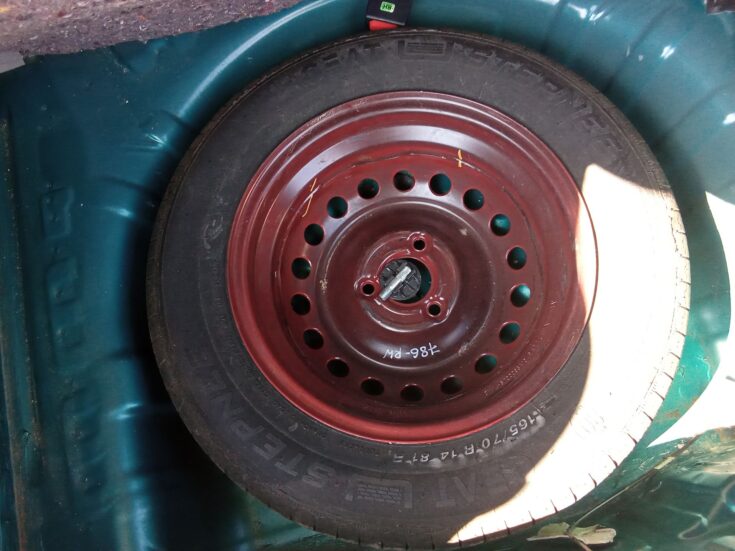 2023 RENAULT KWID DYNAMIQUE MANUAL – Spare Wheel