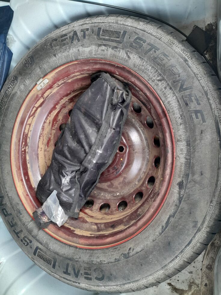 2023 RENAULT KWID DYNAMIQUE MANUAL – Spare Wheel