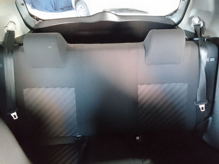 2023 SUZUKI SIWFT 1.2 GA MANUAL – Rear Seats