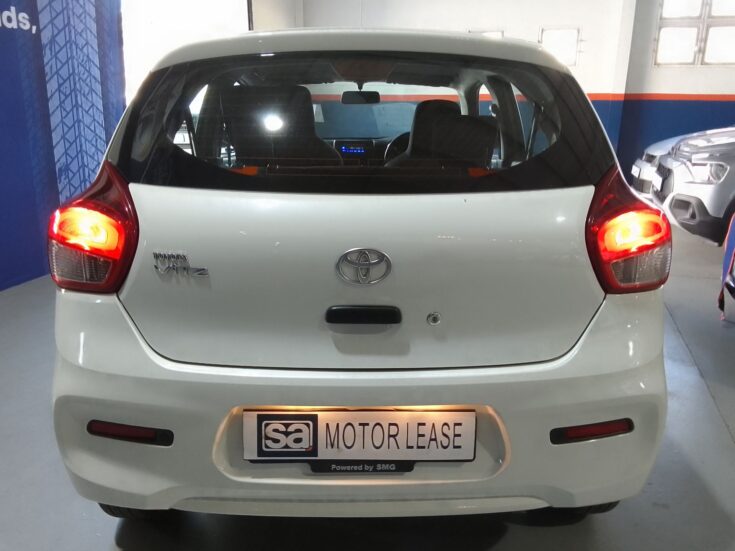 2023 TOYOTA VITZ 1.0 XR MANUAL – Back Photo