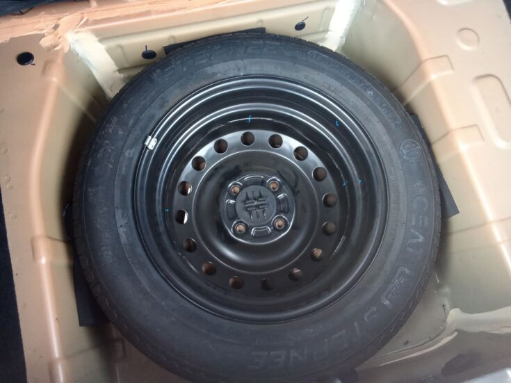 2024 CITROEN C3 FEEL MANUAL – Spare Wheel