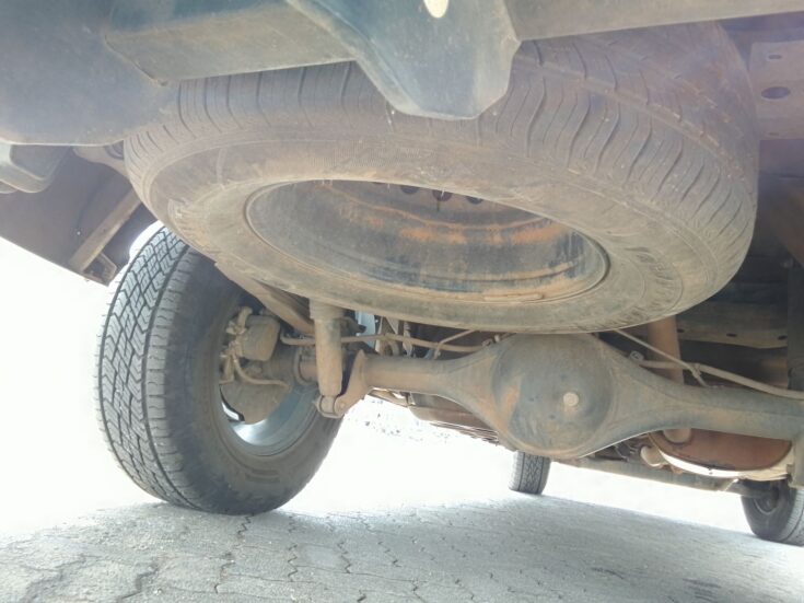 2024 GWM P-SERIES CV DCAB 2.0TD SX 4X2 8AT – Spare Wheel